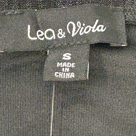 Lea & Viola Dark Metallic Cinched Bodycon Mini Dress - Picture 2 of 9